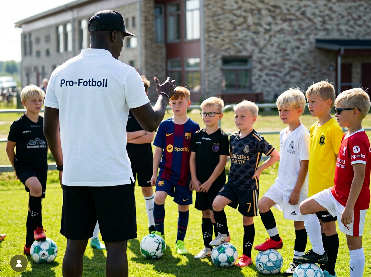 Pro-Fotboll träning